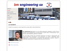 Tablet Screenshot of bm-eng.ch